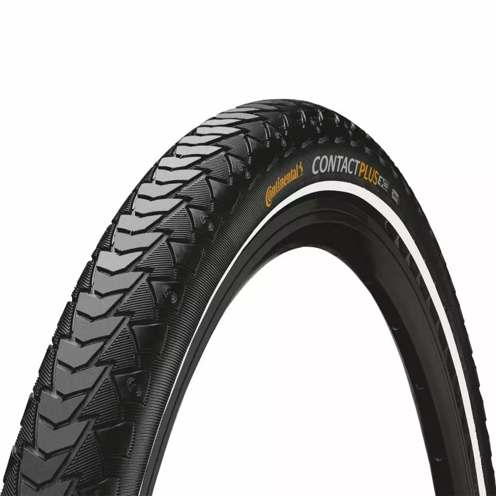 Cycli Ulkorengas 28" CONTINENTAL Contact Plus Reflex 42-635, Musta 3 Cycli Ulkorengas 28" CONTINENTAL Contact Plus Reflex 42-635, Musta