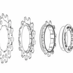 Cycli SRAM Cassette Cog 11T-13T-15T For PG1210/1230 Eagle Cassette