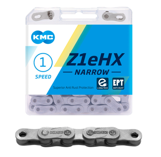Cycli.fi KMC Z1eHX Narrow EPT, 1/2 X 3/32", E-Bike, 128L 3 Cycli.fi KMC Z1eHX Narrow EPT, 1/2 X 3/32", E-Bike, 128L