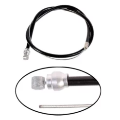 Cycli Alligator Jarruvaijeri Kuorella, 2-päinen, Retki/MTB/Kilpa, 2m Musta