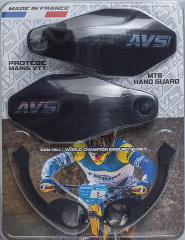Cycli AVS Racing MTB Kahvasuoja Alumiini Varsi Musta 3 Cycli AVS Racing MTB Kahvasuoja Alumiini Varsi Musta