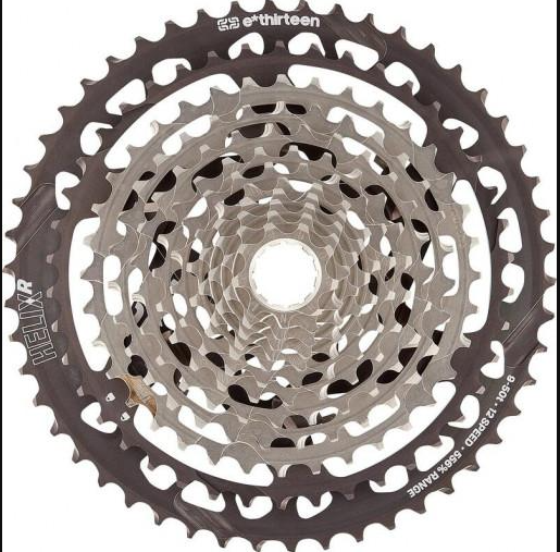Cycli E13 Helix Race Cassette | 12 Speed | 9-50T | Nickel Grey 3 Cycli E13 Helix Race Cassette | 12 Speed | 9-50T | Nickel Grey