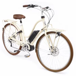 Electra Townie Commute GO! 5i Cream -Sähköpyörät Myymälä electra townie commute go 5i stepthru creme