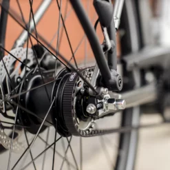 Trek District+ 7 Grey 500Wh -Sähköpyörät Myymälä matalarunkoinen sahkopyora hihnavedolla