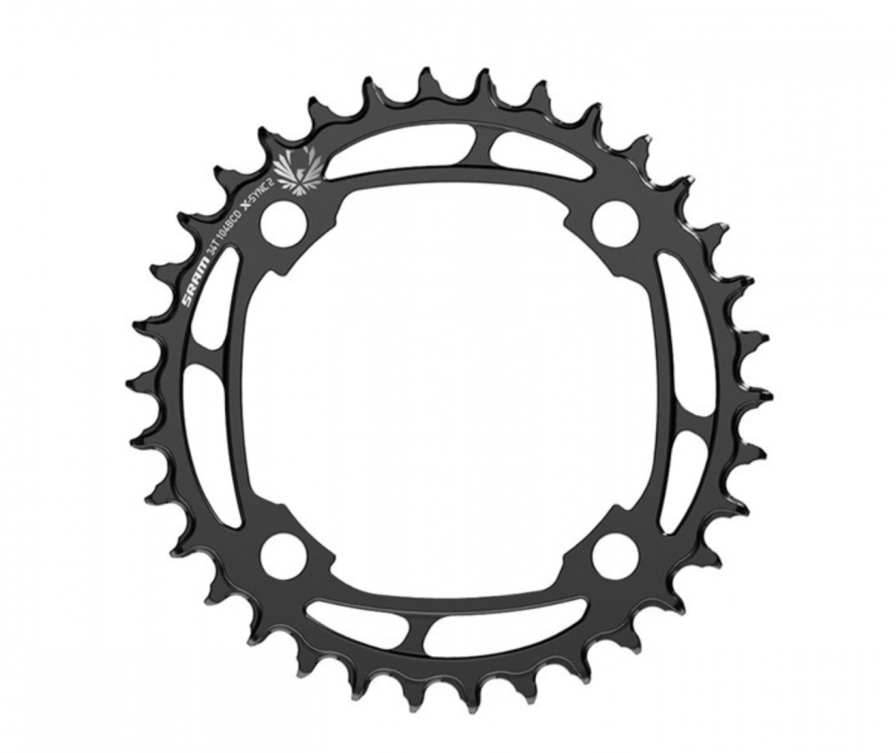 Cycli SRAM Chainring Ø104 Mm Singlespeed 34T 4 Holes 3 Cycli SRAM Chainring Ø104 Mm Singlespeed 34T 4 Holes