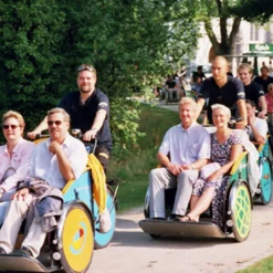 Christiania Bikes Sähköavusteinen Riksapyörä Shimano Steps Moottorilla -Sähköpyörät Myymälä products christiania bikes taxi a9110