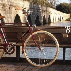 Pashley Briton Miesten Teräsrunkoinen Pyörä- Oxblood Punainen -Sähköpyörät Myymälä products pashley briton kaupunkipyora punainen 1 1