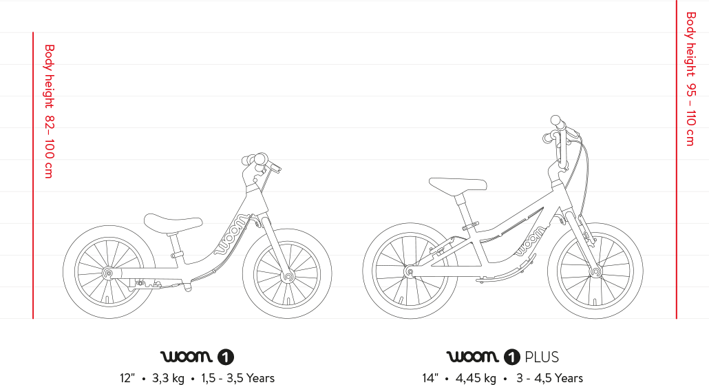 Woom 1 Plus Lasten Potkupyörä-Violetti 4 Woom 1 Plus Lasten Potkupyörä-Violetti - Image 2