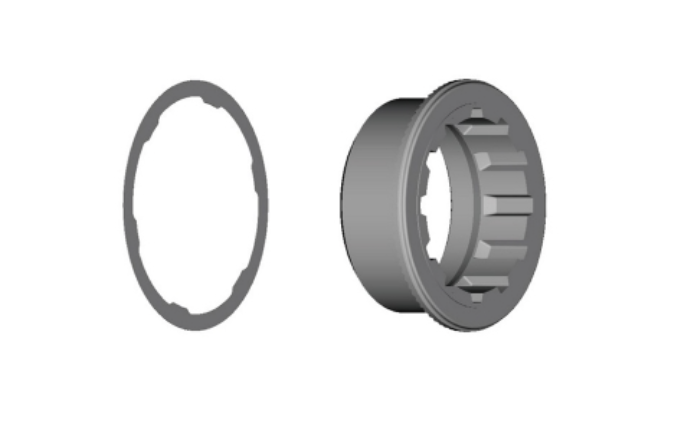 Cycli Shimano Lock Ring & Spacer CS-M7100 3 Cycli Shimano Lock Ring & Spacer CS-M7100