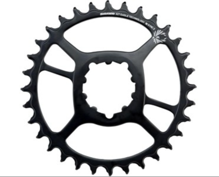 Cycli SRAM Chainring Direct Mount Singlespeed 34T 6mm Offset 3 Cycli SRAM Chainring Direct Mount Singlespeed 34T 6mm Offset