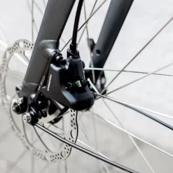 Trek FX 2 Disc Equipped Stagger- Harmaa -Sähköpyörät Myymälä tektro hydraulijarrut 1